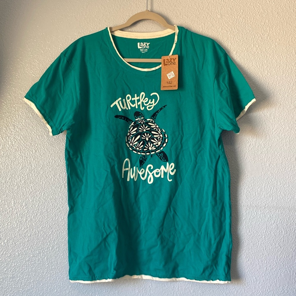 Lazy One Turtle Shirt